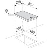 GLEM - Table de cuisson gaz GT32WH