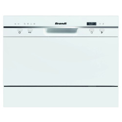 LV COMPACT BRANDT DFC6519W 6C 49DB BLANC
