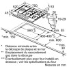 SIEMENS - Table de cuisson gaz EC7A5SB90
