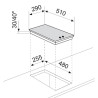 GLEM - Table de cuisson électrique GT320WH