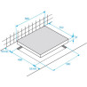 BEKO - Table vitrocéramique HIC63402T