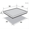 BRANDT - Table vitrocéramique BPV6320B