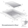 DE DIETRICH - Table induction DPI7584X