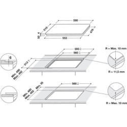 INDESIT - Table induction IS33Q60NE