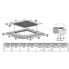 SAMSUNG - Table induction NZ63R3727BK