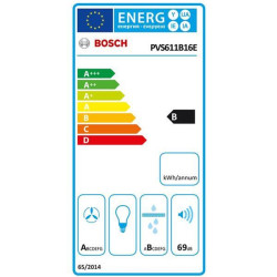 BOSCH - Table induction aspirante PVS611B16E