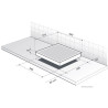 DE DIETRICH - Table de cuisson mixte induction DPI7602BM