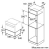 BOSCH - Tiroir chauffant - BIC510NS0