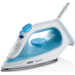 FER À REPASSER VAPEUR 25G/MN RÉSERVOIR 0,22L CORDON 1,9m