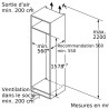 BOSCH - Réfrigérateur 1 porte KIL72AFE0