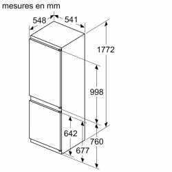 BOSCH - Réfrigérateur combiné KIV86VSE0
