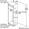 NEFF - Réfrigérateur combiné KI5862SE0S