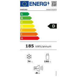 SAMSUNG - Réfrigérateur combiné BRB26705DWW