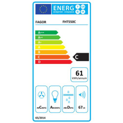 FAGOR - Hotte télescopique FHT550C