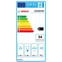 BOSCH - Hotte visière DUL63CC50