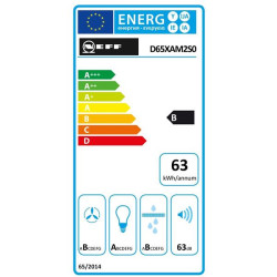 NEFF - Hotte encastrée D65XAM2S0