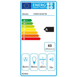 ELECTROLUX - Hotte décorative murale LFT819X