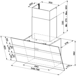 FABER - Hotte décorative murale 5513357