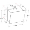 INDESIT - Hotte décorative murale IHVP6.6LMK