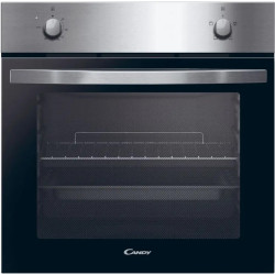 FOUR 70 LITRES ÉMAIL LISSE CLASSE A INOX/NOIR