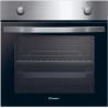 FOUR 70 LITRES ÉMAIL LISSE CLASSE A INOX/NOIR
