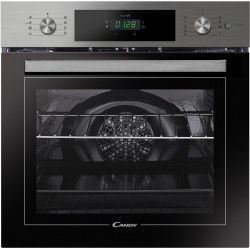 FOUR MULTIFONCTIONS PYROLYSE 70L CLASSE A INOX/VERRE NOIR