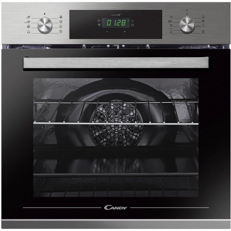 FOUR MULTIFONCTIONS PYROLYSE 70L CLASSE A NOIR/INOX