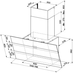 FABER - Hotte décorative murale 5513326