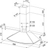 ROBLIN - Hotte décorative murale 5016006