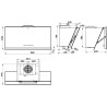 ROBLIN - Hotte décorative murale 5630337
