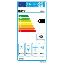 NOVY - Plafonnier avec moteur D6831