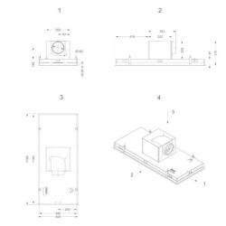 NOVY - Plafonnier avec moteur D6841