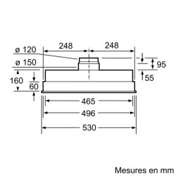 BOSCH - Groupe filtrant avec moteur DHL555BL