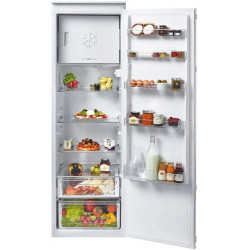 RÉFRIGÉRATEUR INTÉGRABLE 1 PORTE 253+33L CLASSE F NICHE 178CM GLISSIÈRES