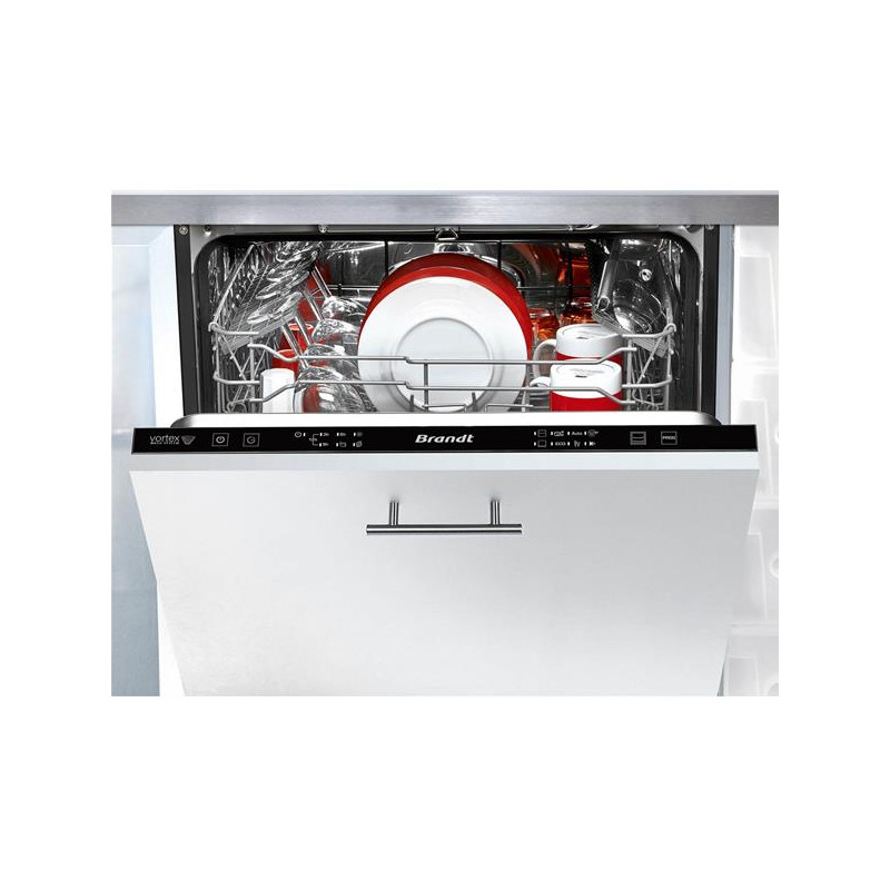 BRANDT - Lave-vaisselle Tout-intégrable BDJ424VLB