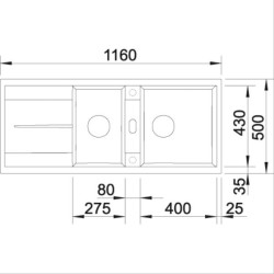 BLANCO - Evier 513260