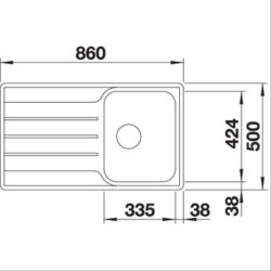 BLANCO - Evier 523030