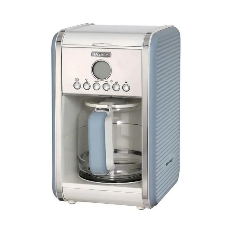 1342BLEU CAFETIÈRE FILTRE VINTAGE BLEU