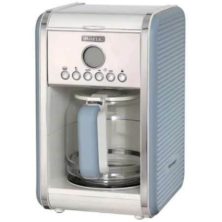1342BLEU CAFETIÈRE FILTRE VINTAGE BLEU