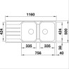 BLANCO - Evier 523036