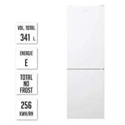 RÉFRIGÉRATEUR COMBINÉ 223+119L H185XL59,5CM CLASSE E BLANC