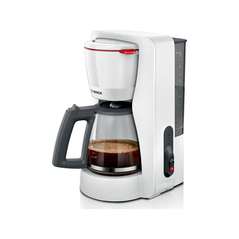 BOSCH - Cafetière filtre 10/15 tasses Blanc Mat - MyMoment - TKA2M111