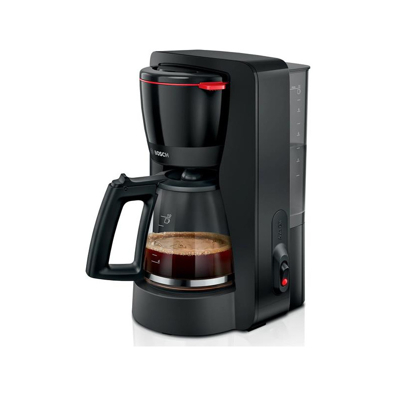 BOSCH - Cafetière filtre 10/15 tasses Noir Mat - MyMoment - TKA2M113
