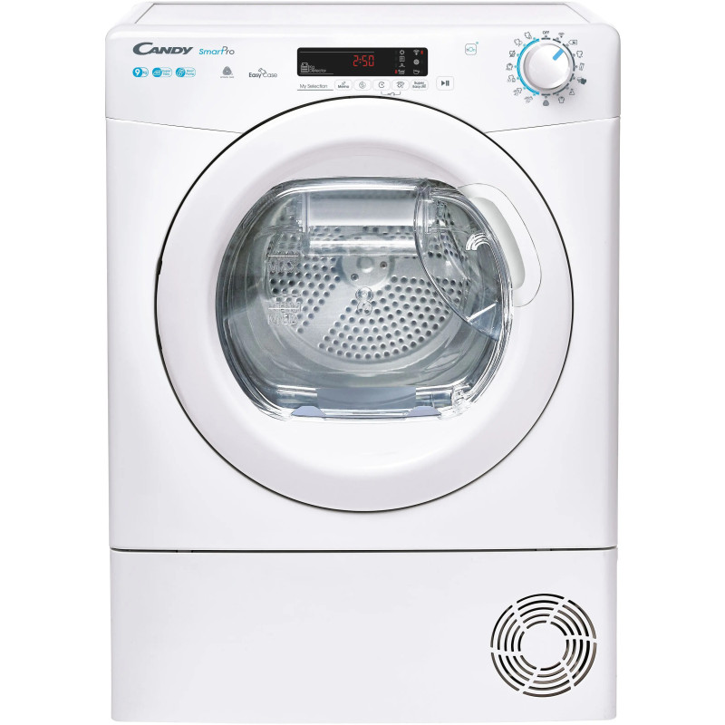 SÈCHE-LINGE FRONTAL POMPE À CHALEUR 9KG A++ BLANC