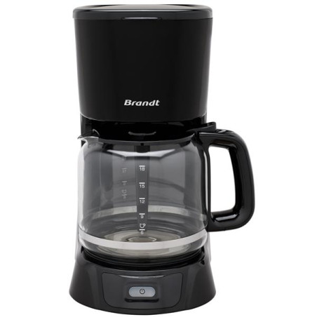 BRANDT - Cafetière filtre 18 tasses Noire - CAF1318