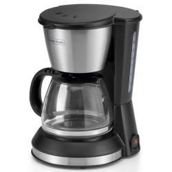 KITCHENCHEF - Cafetière filtre 6 tasses Noire & Inox - Kitchen Studio - KSMD230