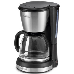 KITCHENCHEF - Cafetière filtre 12 tasses Noire & Inox - KSMD250