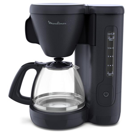 MOULINEX - Cafetière filtre 15 tasses Bleu Nuit - Morning - FG2M0810