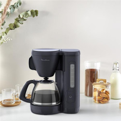 MOULINEX - Cafetière filtre 15 tasses Bleu Nuit - Morning - FG2M0810