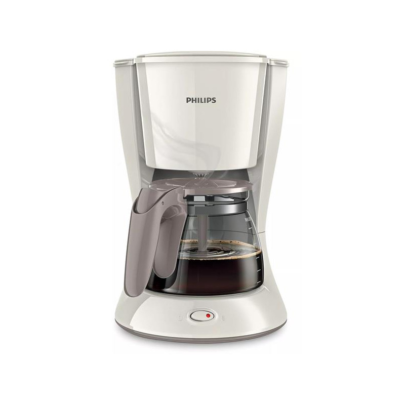 PHILIPS - Cafetière filtre 15 tasses Beige - Daily Collection - HD7461.00